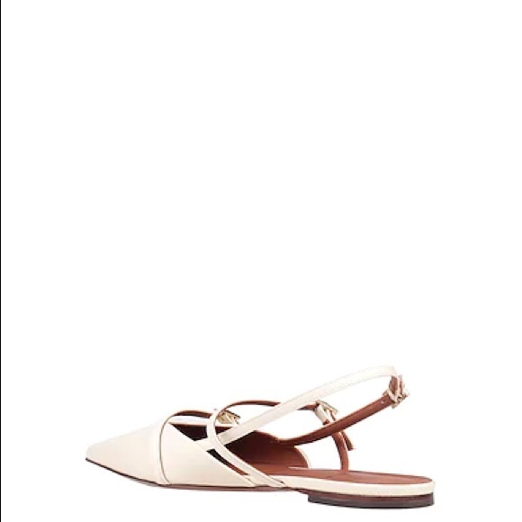 L’ Autre Chose Ivory Ballet Flats Size 36 NWT - Picture 3 of 4